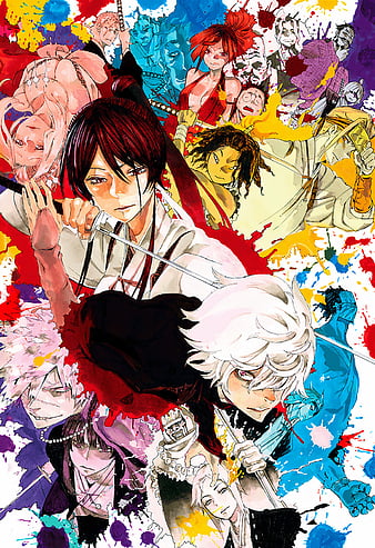 Gabimaru Anime Manga Wall Paint jigokuraku Wall (Instant Download