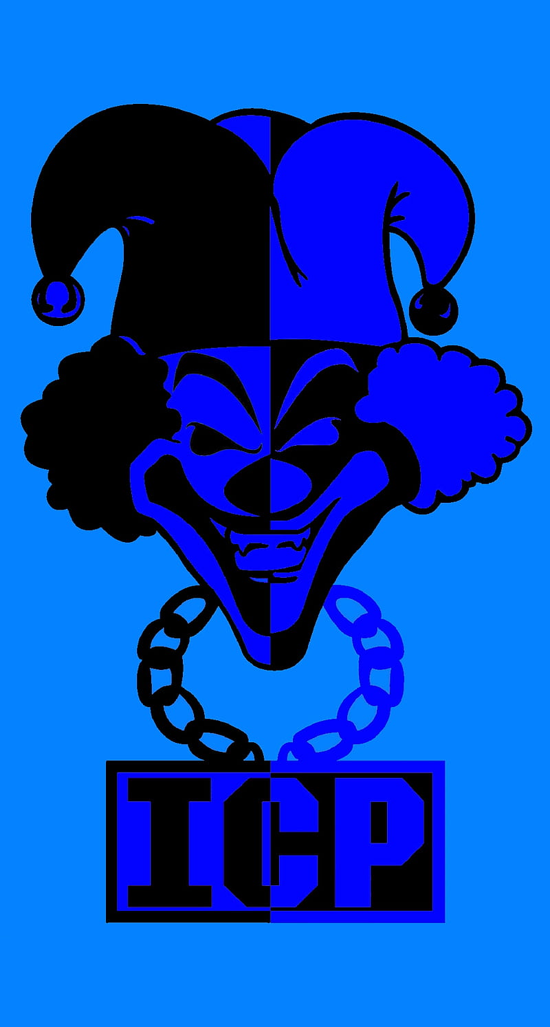 COC BLK BLUE, carnage, carnival of carnage, icp, insane clown posse, joker card, HD phone wallpaper
