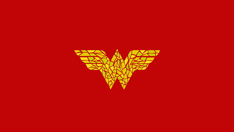 Wonder Woman Logo Artwork, wonder-woman, logo, artwork, artist, , digital-art, HD wallpaper
