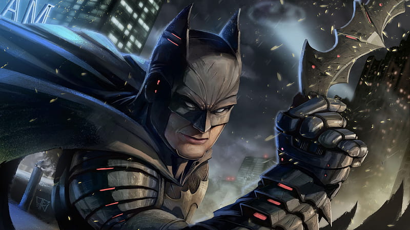Gotham Vigilant, batman, superheroes, digital-art, artwork, behance, HD wallpaper