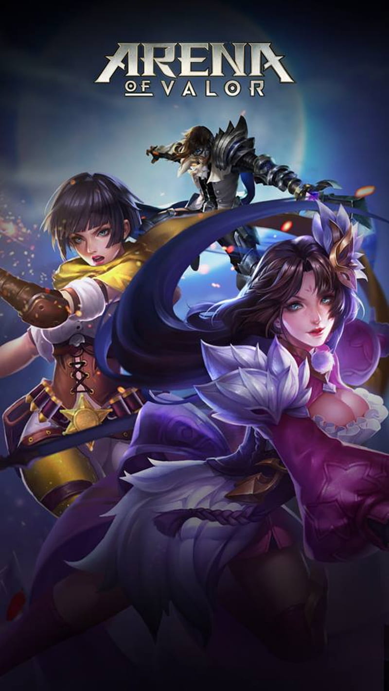 VioletDiaoChanZanis, violet, diaochan, zanis, aov, arenaofvalor, moba, players, HD phone wallpaper