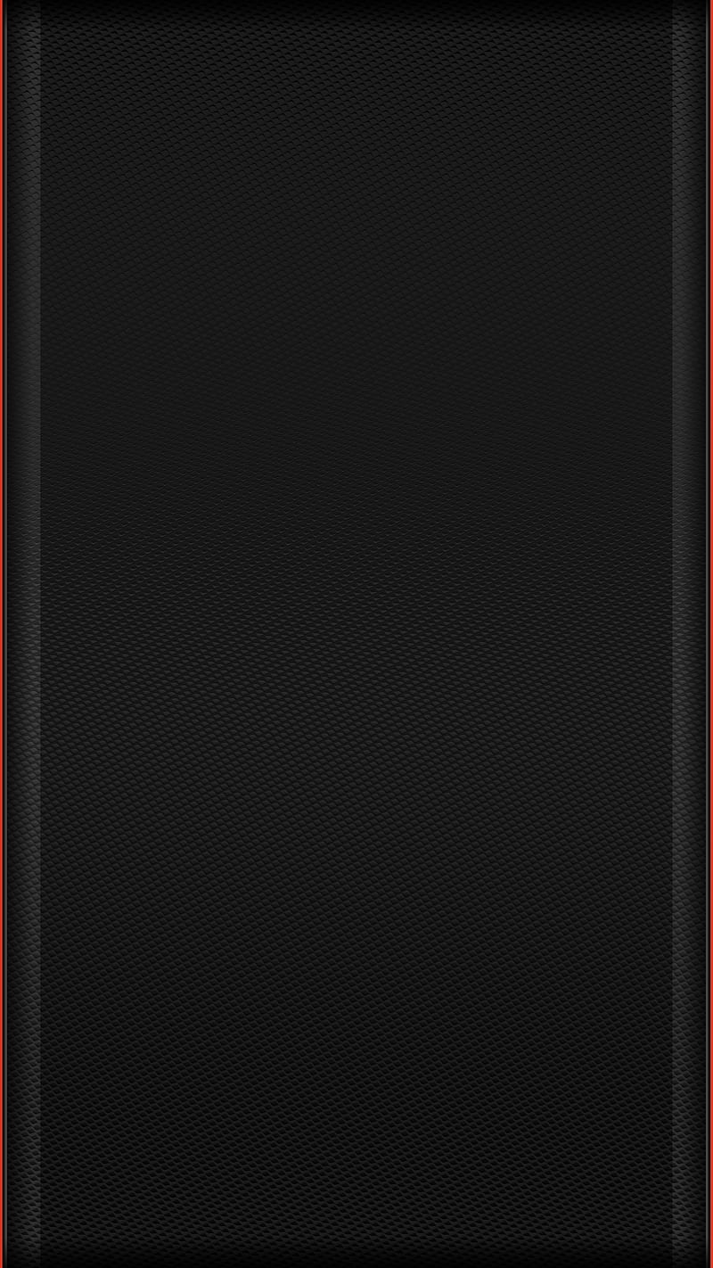 Black Carbon LED, black, bubu, druffix, edge, galaxy, led, lighr, magma, red, style, HD phone wallpaper