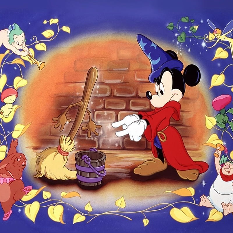 Mickey Mouse, cartoons, HD phone wallpaper