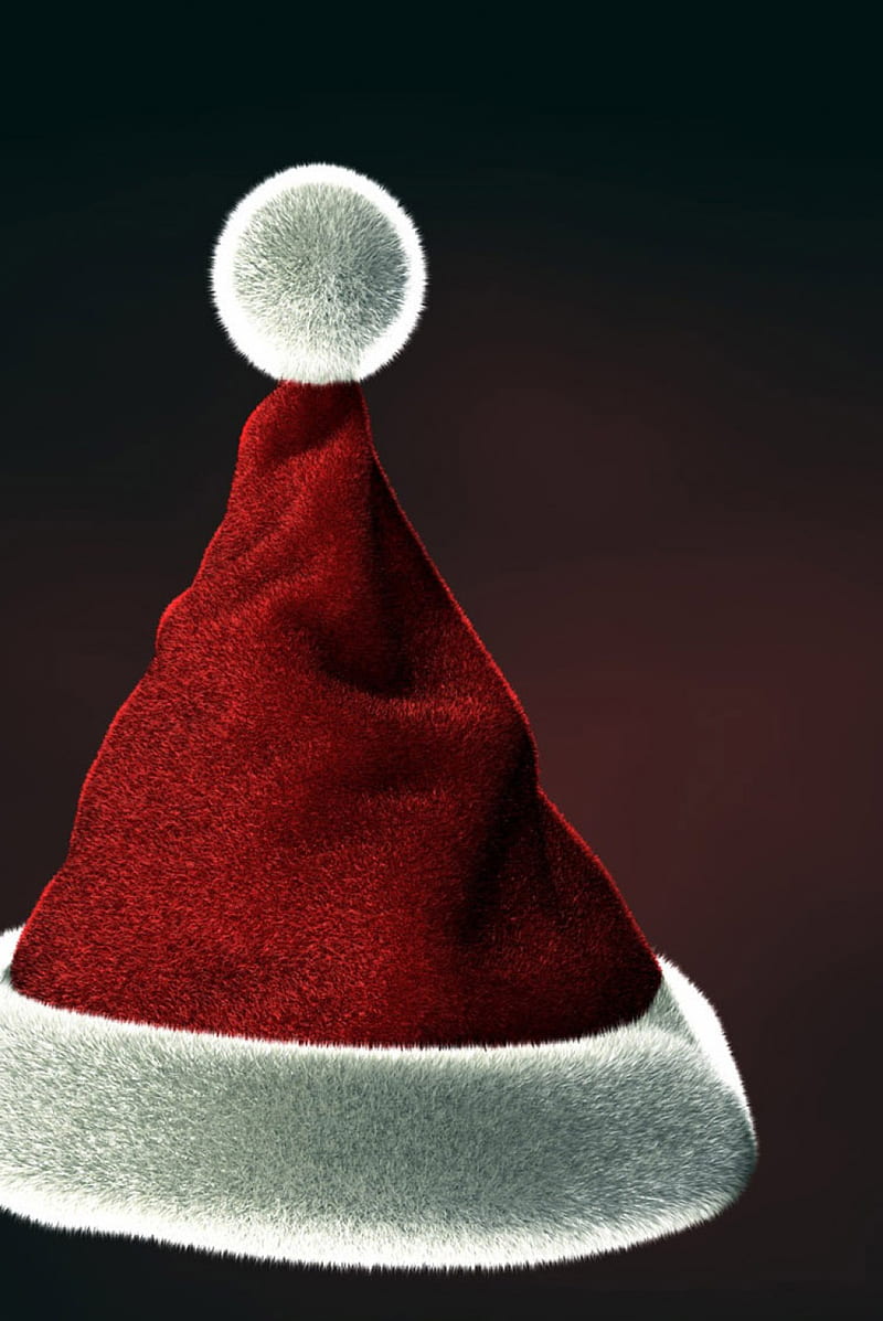 Santa Hat, christmas, HD phone wallpaper | Peakpx