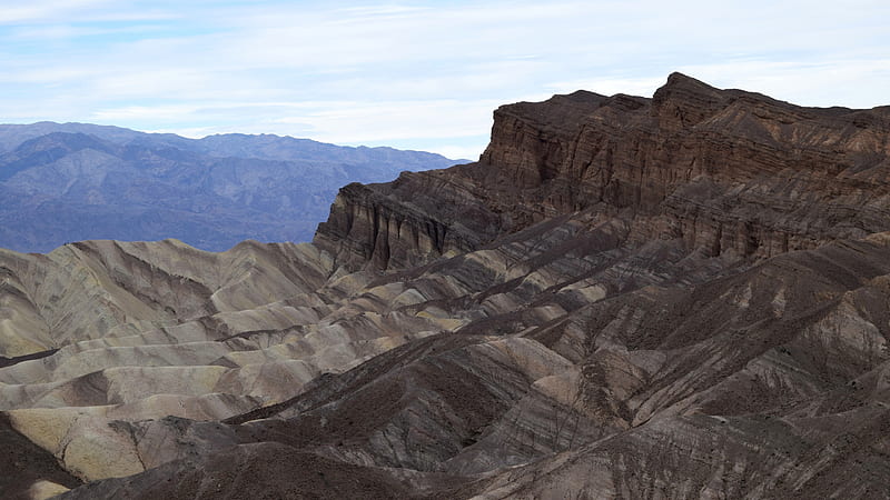Panorama Of Mountain Rock Nature, HD wallpaper