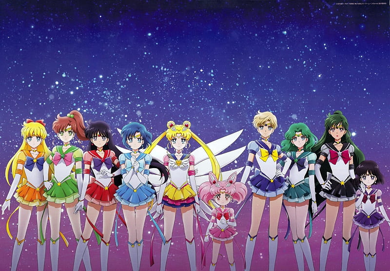 Sailor Moon, show, Sailor, Anime, Moon, HD wallpaper