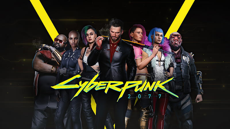 Cyberpunk 2077 Characters, cyberpunk-2077, games, HD wallpaper