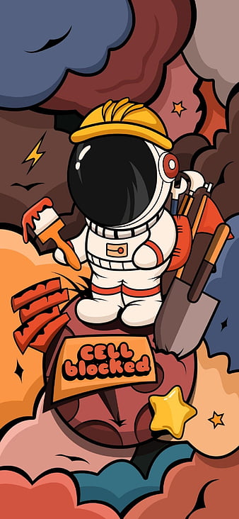 Astronauta, Space, Arte, Fondo de bloqueo, HD phone wallpaper | Peakpx