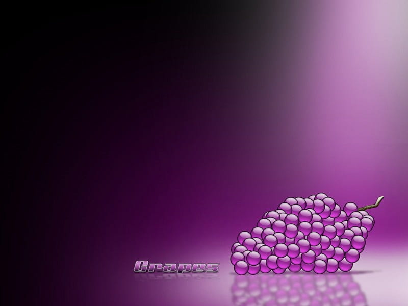 A Bunch of Grapes, grapes, purple, bunch, HD wallpaper