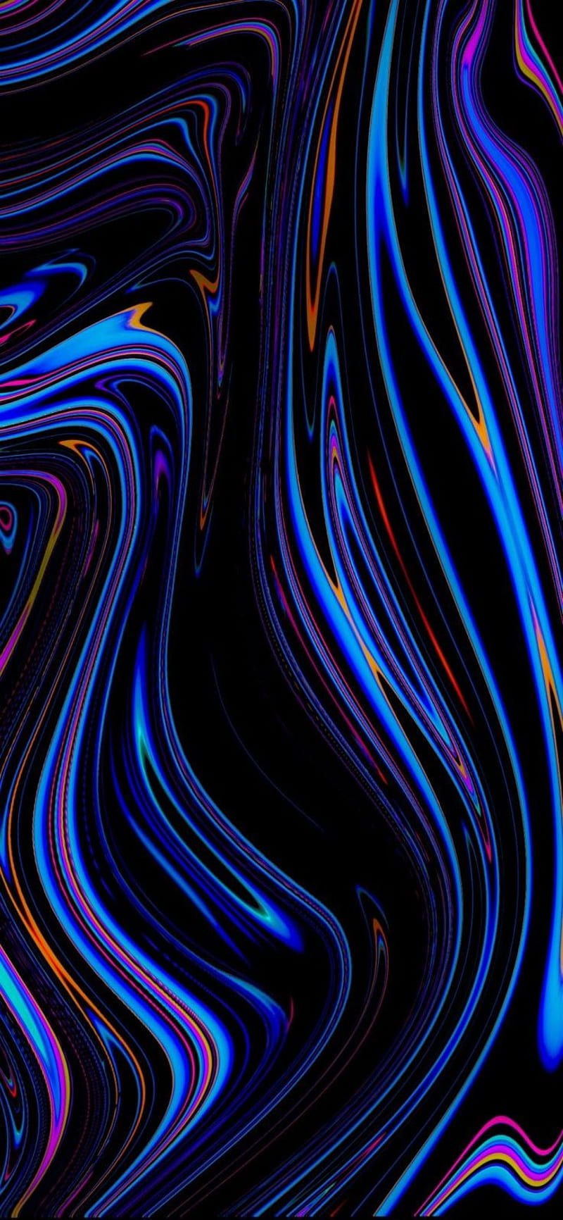 Abstrack , abstrack, blue, HD phone wallpaper