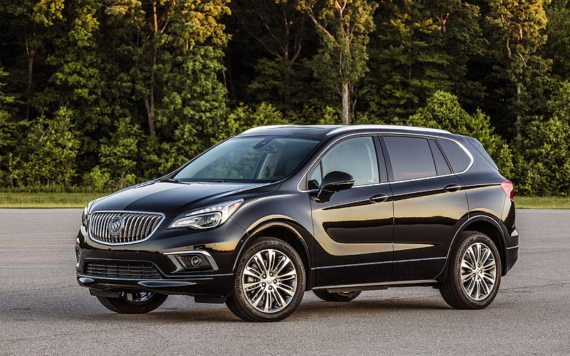 Buick Envision, street, 2019 cars, crossovers, american cars, 2019 Buick Envision, Buick, HD wallpaper