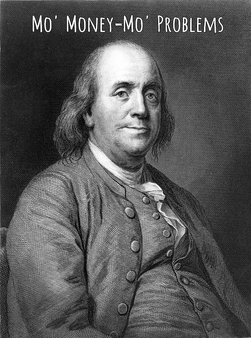 Benjamin Franklin Wallpaper Canvas Prints for Sale  Redbubble