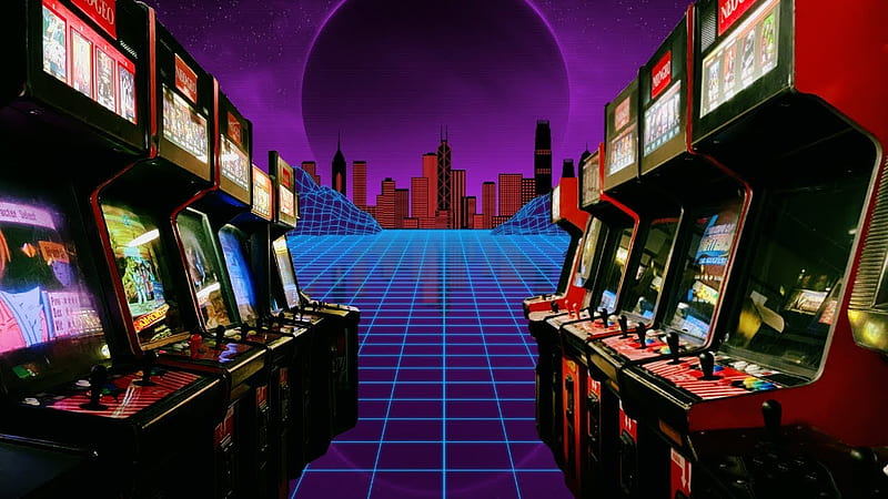 Arcade Wallpapers  Top Free Arcade Backgrounds  WallpaperAccess