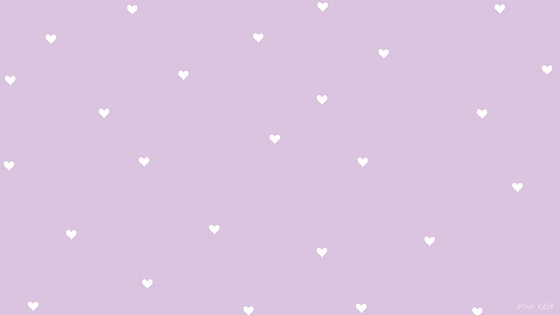 Purple Heart Aesthetic, HD wallpaper