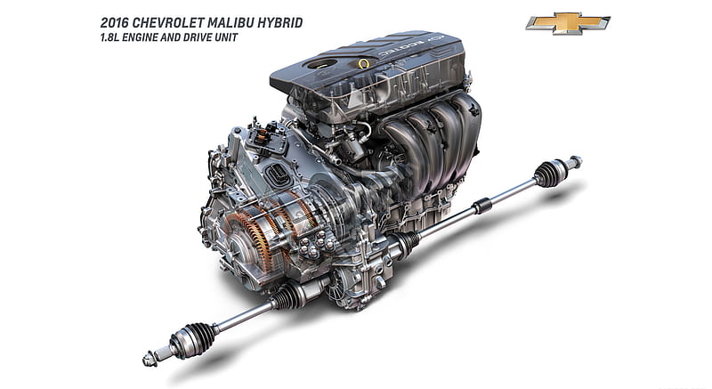 2016 Chevrolet Malibu - Hybrid 1.8L Engine and Drive Unit , car, HD wallpaper