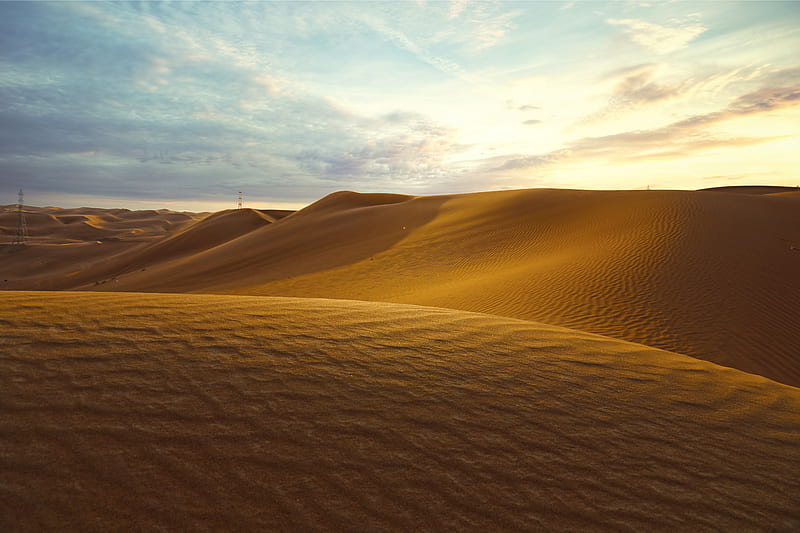 Sand Dunes , dunes, sand, nature, HD wallpaper