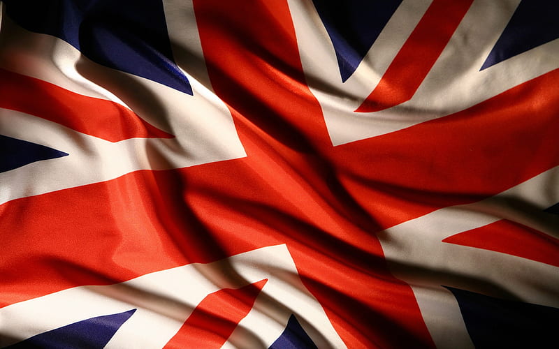 Union jack, uk, flag, great britain, HD wallpaper