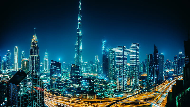 United Arab Emirates Burj Khalifa Dubai Skyscraper Travel, HD wallpaper