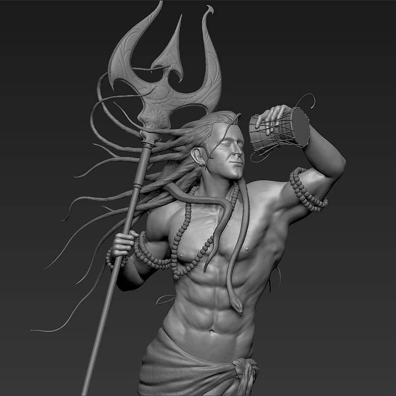 Shiva, god, hindu, HD phone wallpaper