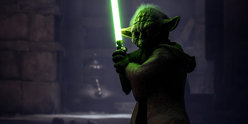 Yoda Star Wars Battelfront 2 , star-wars-battlefront-2, yoda, ea-games, pc-games, xbox-games, games, 2017-games, HD wallpaper