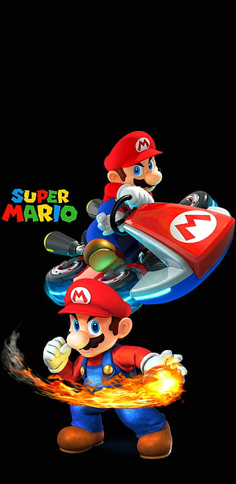 Super Mario, game, racing, HD phone wallpaper | Peakpx