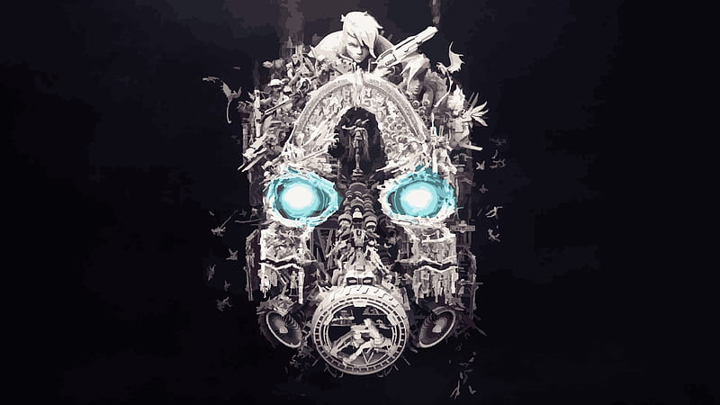 borderlands 3, mask of mayhem, artwork, Games, HD wallpaper