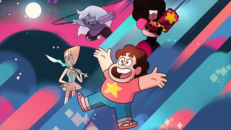 Colorful Crystal Gems Steven Universe Ipad Com Steven Universe Fusions Hd Wallpaper Peakpx 