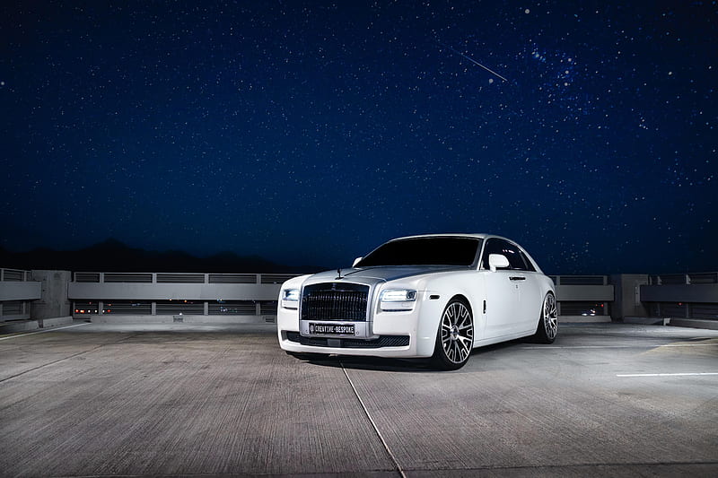 White Rolls Royce 2021 , rolls-royce, carros, 2021-cars, HD wallpaper