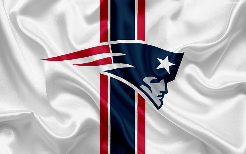 New England Patriots, American football, logo, emblem, National Football League, NFL, New England, USA, HD wallpaper