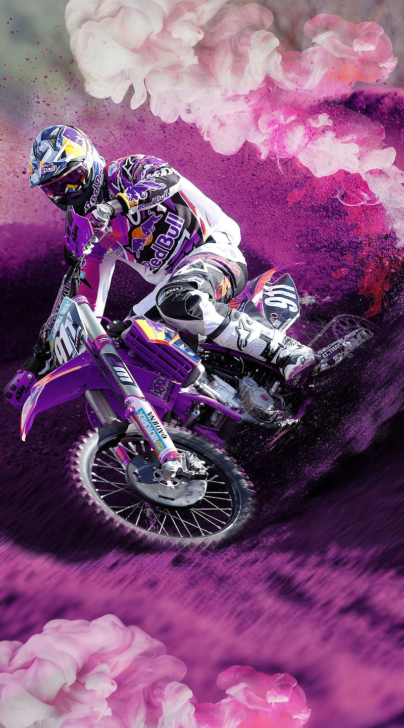 Dirt Ride, new, Tupac2x, bike lovers, cool, creative, dirt bike, flare,  new, HD phone wallpaper | Peakpx