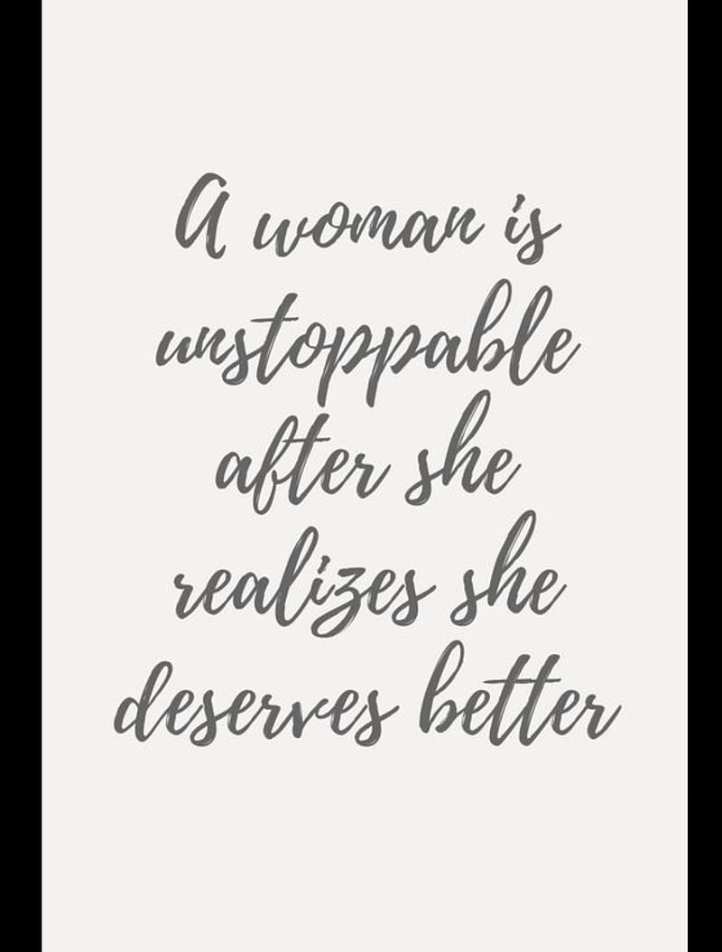Unstoppable , healing, positive, quotes, sayings, superwoman, HD phone wallpaper