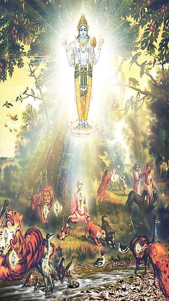 Vishnu, god, narayan, HD phone wallpaper | Peakpx