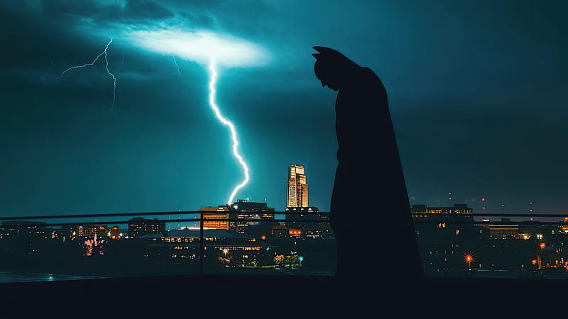 The Darkest Knight Of Batman , batman, superheroes, artist, artwork, digital-art, HD wallpaper