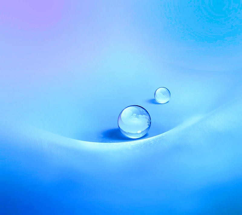 Blue water drops abstract HD wallpaper Peakpx