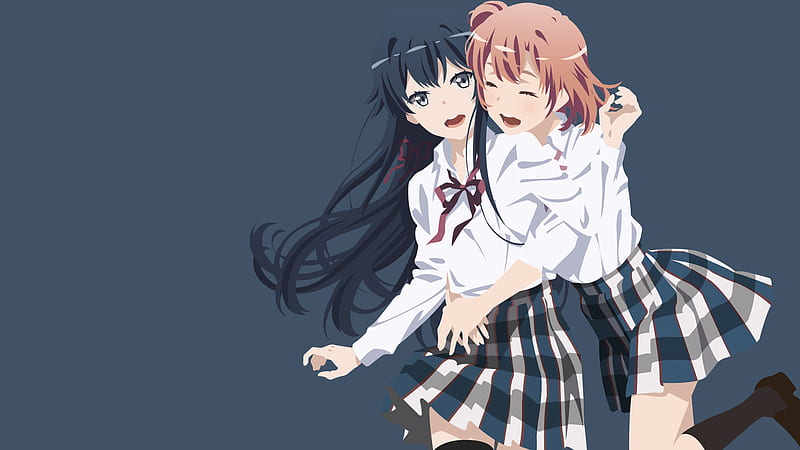 Wallpaper anime, asian, manga, bishojo, OreGairu, comedy, japonese, Yahari  Ore no Seishun Love Comedy wa Machigatteiru for mobile and desktop, section  сёдзё, resolution 8889x5000 - download