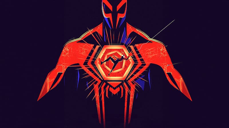 The Spider Man 2099 , spiderman-2099, spiderman, superheroes, artist, artwork, digital-art, dark, HD wallpaper