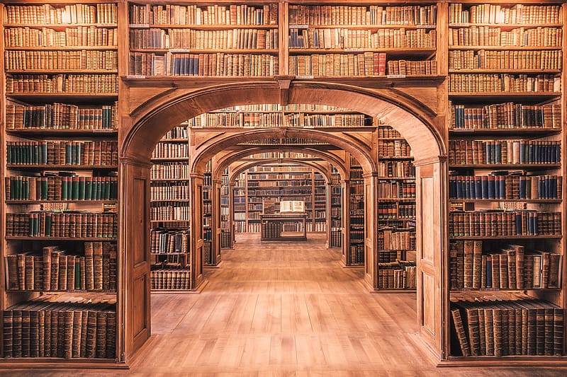 Room, Book, Library, , Bookshelf, HD wallpaper