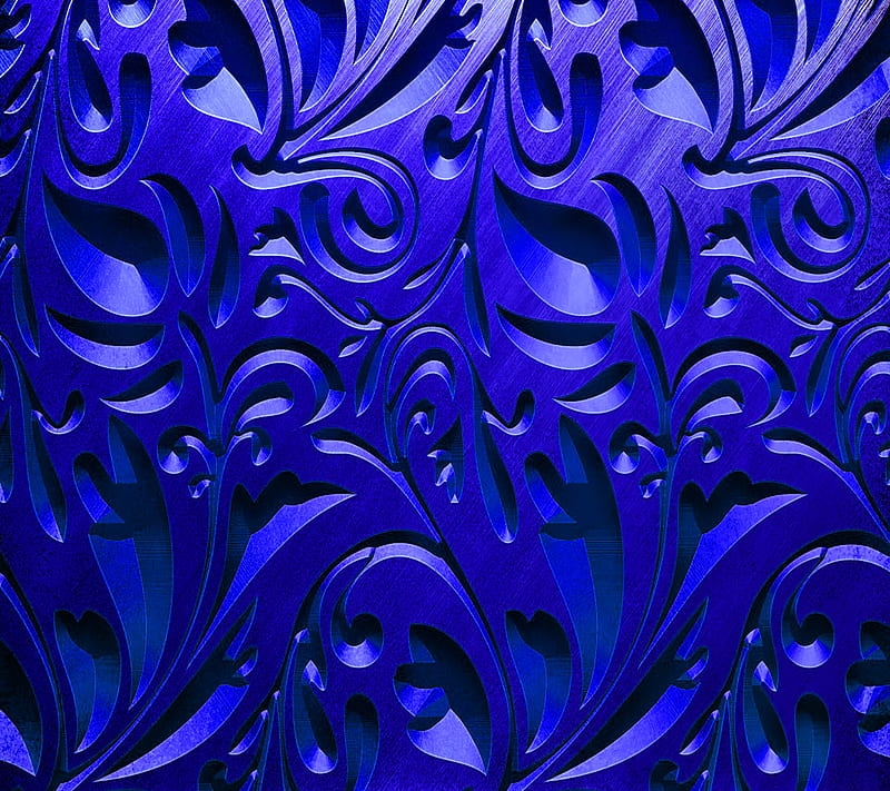 Blue Metal Texture, blue metallic, texture pattern, HD wallpaper