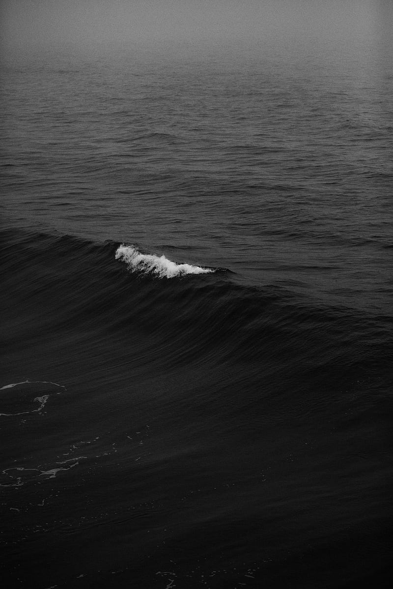 ocean wave in shallow focus lens, HD phone wallpaper