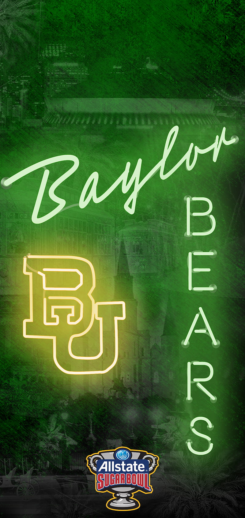 BaylorBearsSugarBowl, baylor bears, big12football, HD phone wallpaper