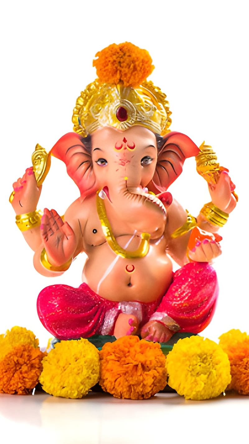 Ganesh Ji , lord bappa ganesh ji ka, lord bappa, god, HD phone wallpaper