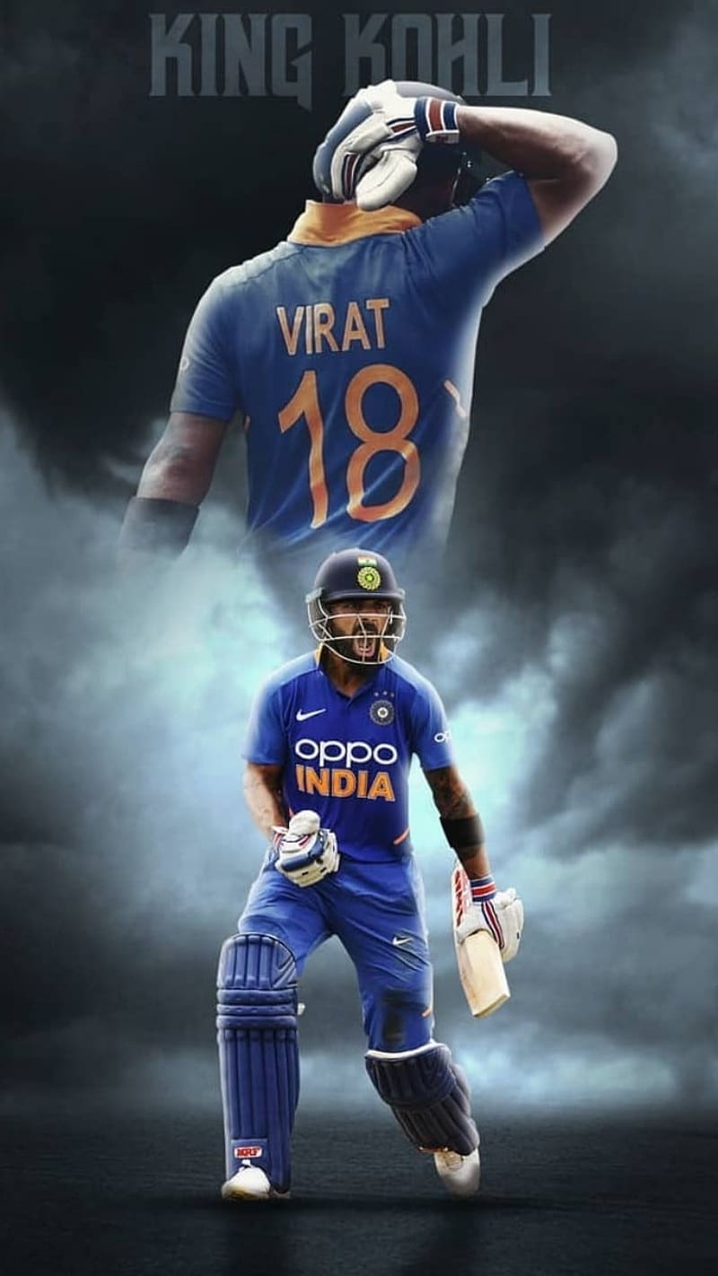 Virat Kohli Ke, Animated, HD phone wallpaper | Peakpx