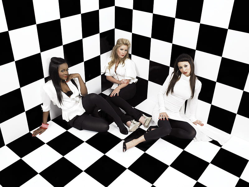 Chess, black, room, white, square, HD wallpaper