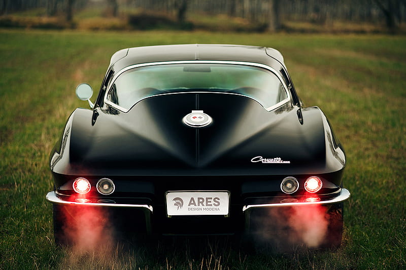 Ares Design Chevrolet Corvette Sting Ray Rear, chevrolet, corvette, carros, racing, vintage, 2019-cars, HD wallpaper