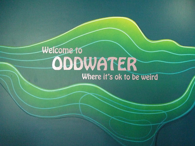 Oregon Aquarium Sign, oregon, weird, welcome, aquarium, sign, HD wallpaper