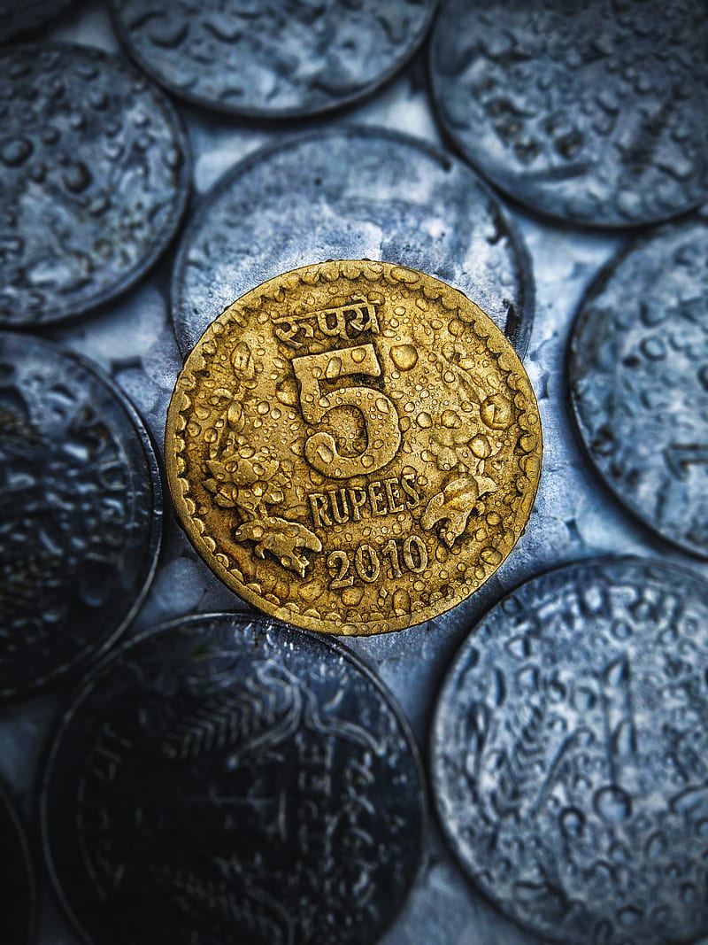 Rupee Coin, coins, currency, money, note, paisa, HD phone wallpaper