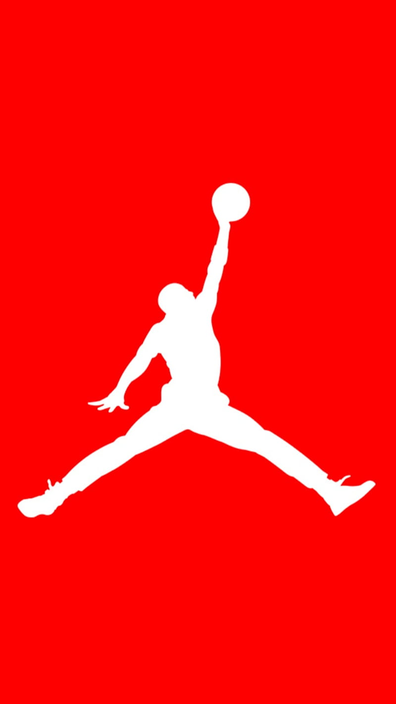 Jordan Rojo, basquetball, jeyson, michael jordan, red, HD phone wallpaper