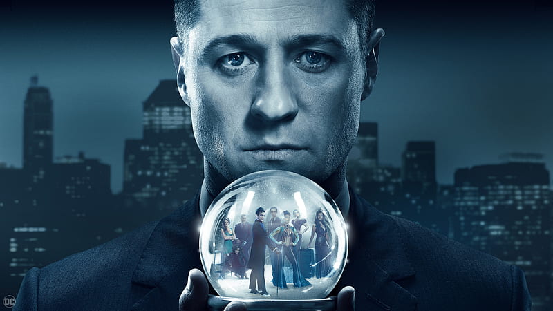 Gotham, Season 4, 2017, Benjamin McKenzie poster, HD wallpaper