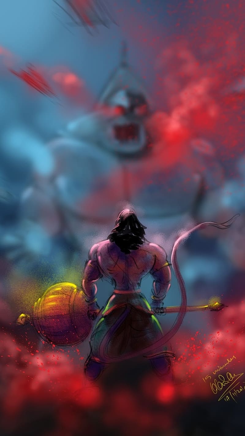 Best Hanuman Ji, danger, lord, god, HD phone wallpaper | Peakpx