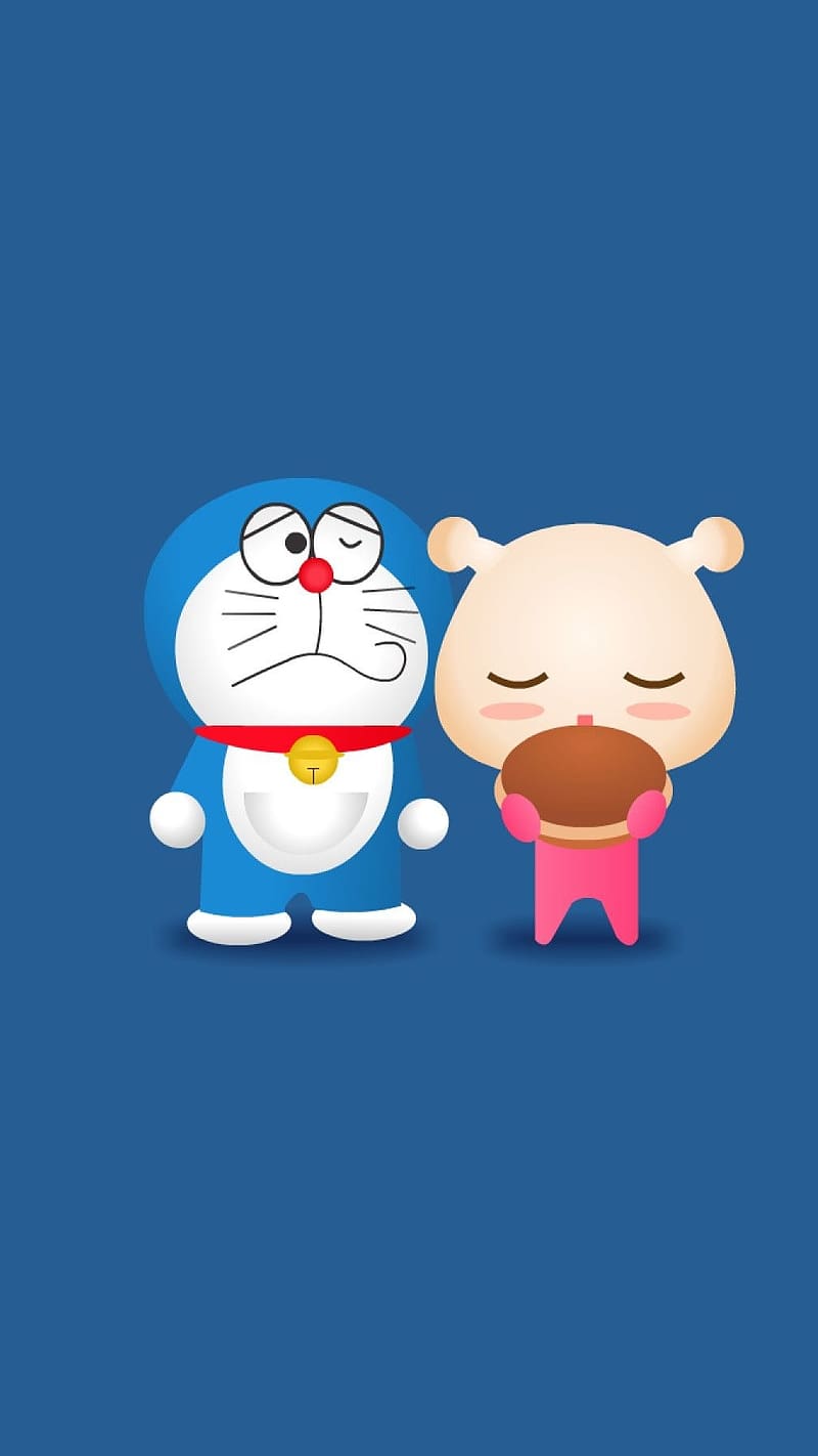 Doraemon and Dorami Cake